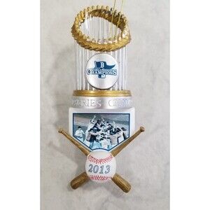 The Bradford Exchange Boston Red Sox world series championship ornament 2013
